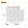 Transparent Acrylic 12-Door Storage Locker