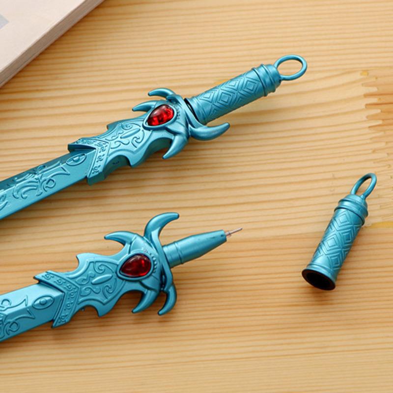 1 Piece Stationery Office Creative Big Cool Swordn School Supply Gift Weapon Lovely Gel Pen