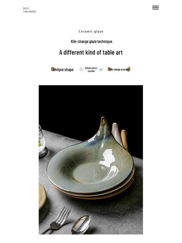 3D Swan Dessert Bowl - Ceramic Tableware for Afternoon Tea & Featured Cuisine