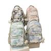 Schoolbag female simple new large-capacity student backpack junior high school students niche high value leisure travel backpack
