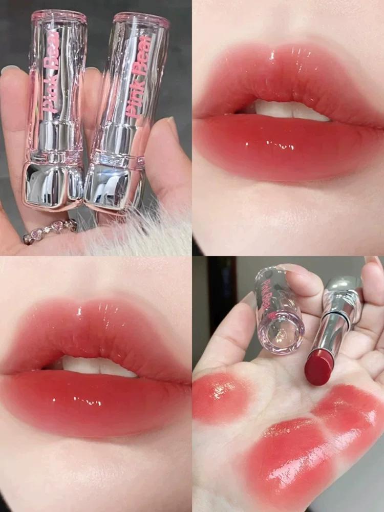 Water-Sensitive Film Forming] Pinkbear Skin Can Bear Sugar Light Water Essence S05 Lipstick Pink Bear Pike Bear S01