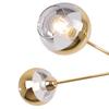 Asturia Gold Ceiling Lamp 4-Flat Golden Lamp E27