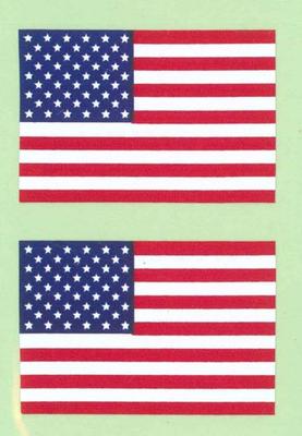 Toyo Mark Flag Sticker US Mini 2 Pack 38x25(mm) 3410