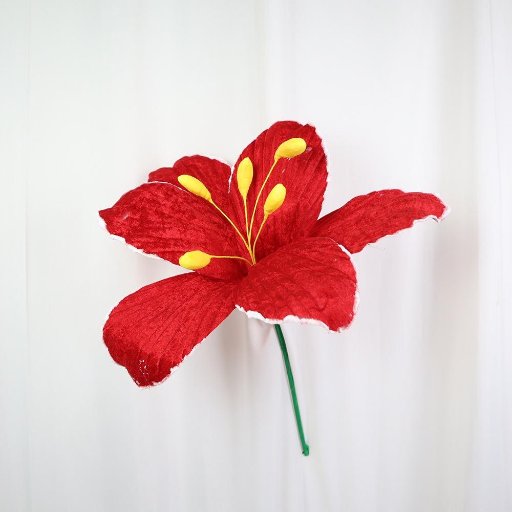 

Large Scale Velvet Flower Foam Material Fake Flowers Venue Scenery Base Flowers Wedding Runway