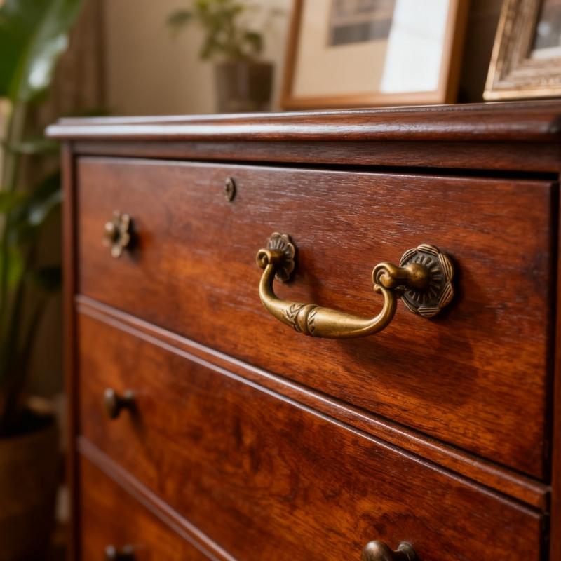 Comfortable Hold bronze Furniture Pulls 86mm Hole Center Traditional Designs Easy to Use Suitable Living Room Bedroom