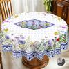 1 mantel de Pascua de primavera con cordero y patrones florales, estilo retro de granja. Ideal para eventos de Pascua, picnics de camping de verano y fiestas de cumpleaños