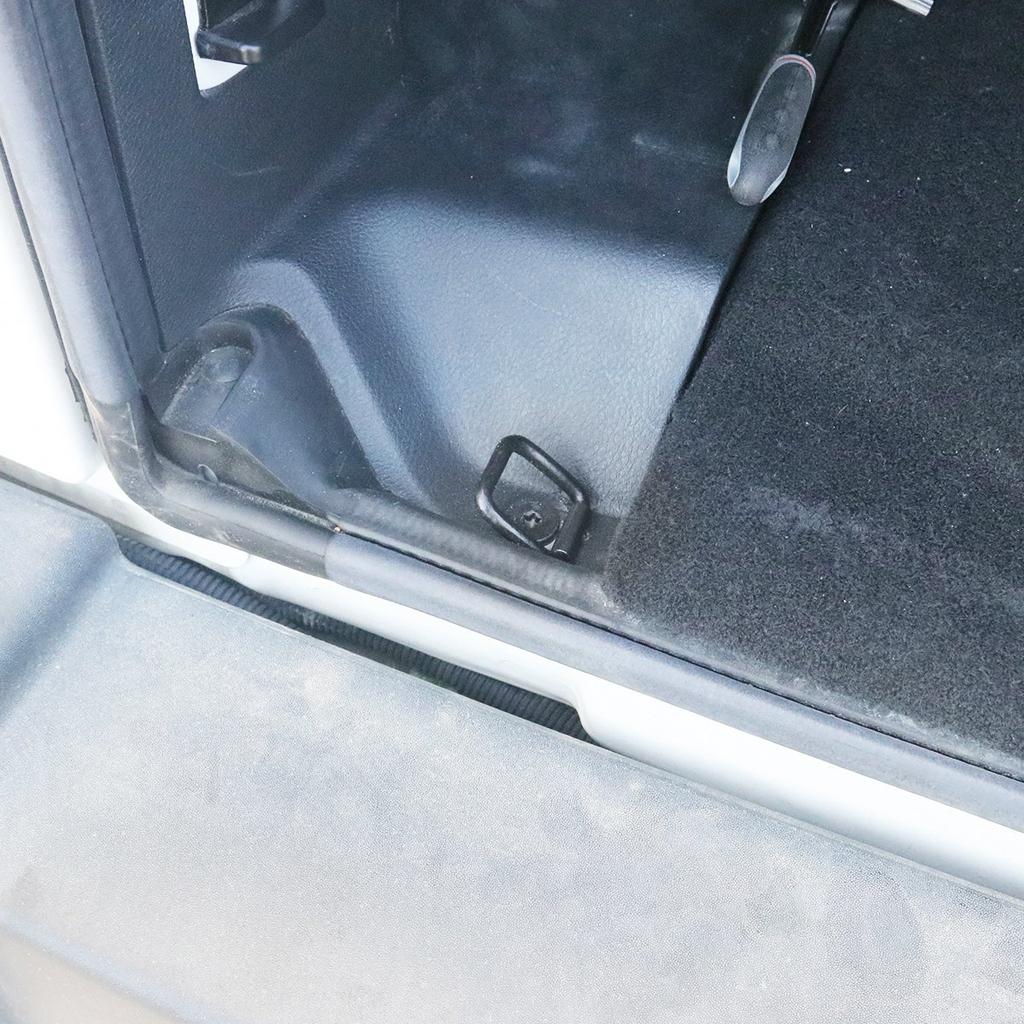 Hardtop Quick Removal Thumb Screws Nut Washer Tie-Down D-Rings Compatible With Jeep Wrangler JK YJ TJ JKU Black