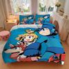 3Pcs Mega Man Adventure Team Bedding Set Quilt Cover Pillowcase Home Christmas Xmas Halloween Gift 1 Duvet Cover 2 Pillowcase M929403