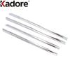 Side Door Body Trim For Mazda CX8 CX-8 2017 2018      Chrome Car Door Line Panel Streamer Strip Accessories