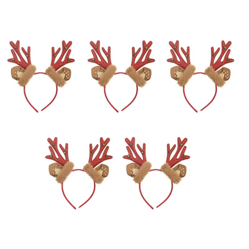 Practical Lovely Christmas Headwears for Any Ages Portable Accessory for Parties Supplies and Special Evening Event