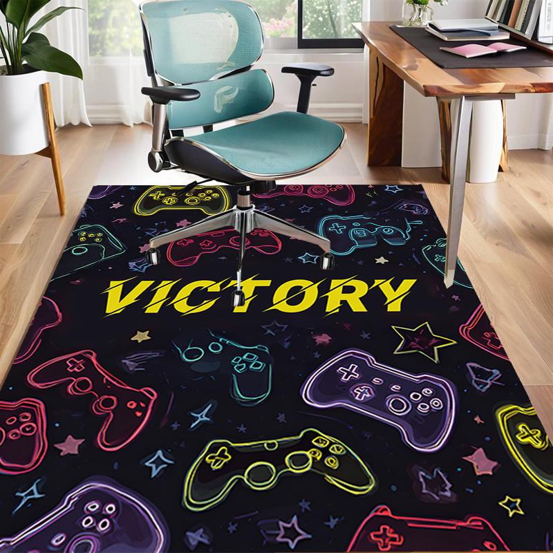 

Crystal Velvet Game Controller Printed Area Rug for Bedroom, Living Room, And Home Office Decoration, Stylish Mat for Bedside S108 120cm x 160cm