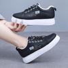 Sneakers Plushlined Womens Thermal Winter Casual Shoes With Thick Pvc Sole Laceup Design And Faux Furry Interior For Warmth And Comfort Shoes