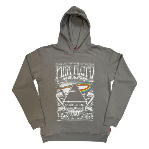 Pink Floyd Unisex Adult Unplugged Carnegie Hall Poster Back Print Pullover Hoodie