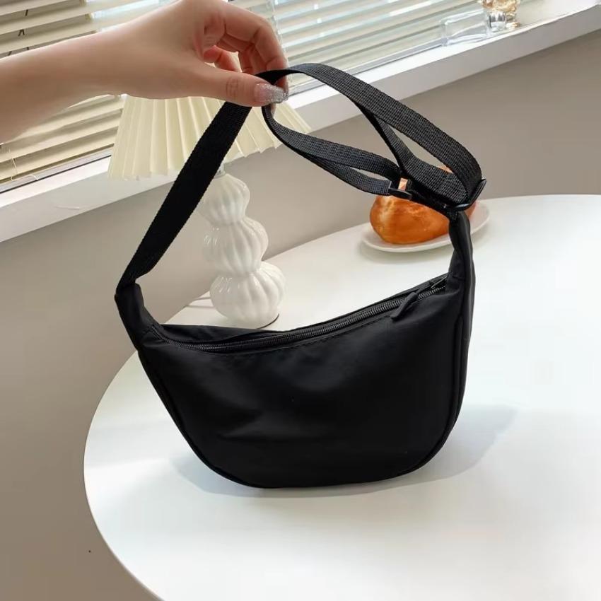 1 Pcs New Fashionable Dumpling Bag Lightweight Commuting Underarm Large Capacity Simple Shoulder Crossbody Bag