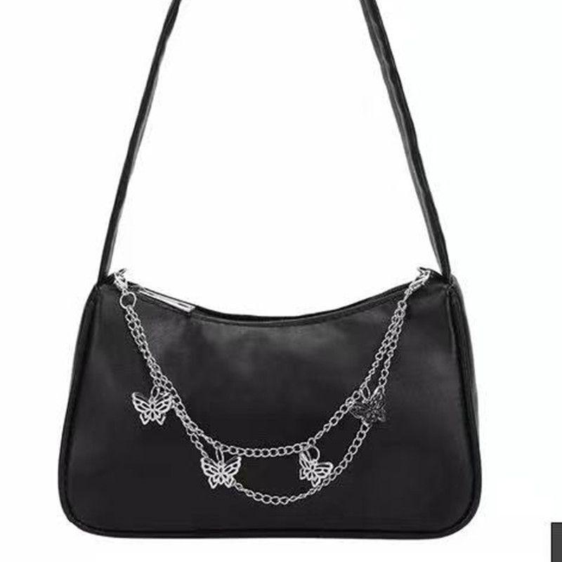 Elegant Double-Layer Butterfly Chain for Women s Fashion Bags