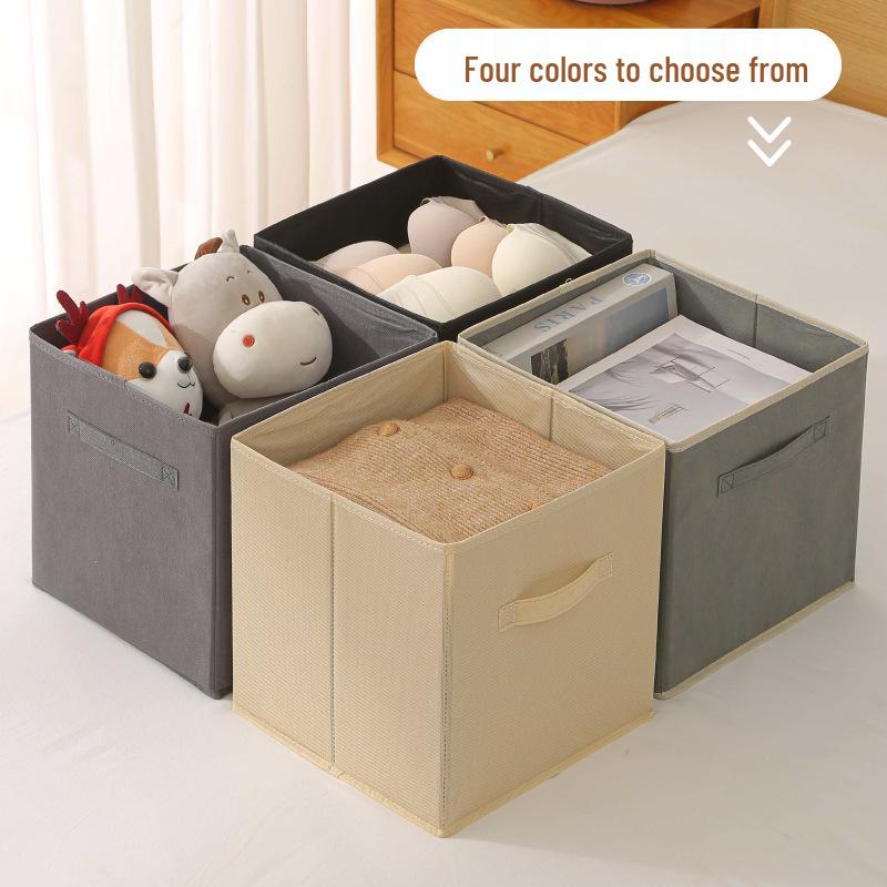 Foldable Fabric Storage Box for Clothes, Toys, and Sundries In Wardrobe