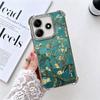 Van Gogh Oil Painting Aesthetics Soft Phone Case For Xiaomi Redmi Note 14 15 Pro Plus 13 12 11S 11T 5G 10 9S 9 Plating Anti-Fall