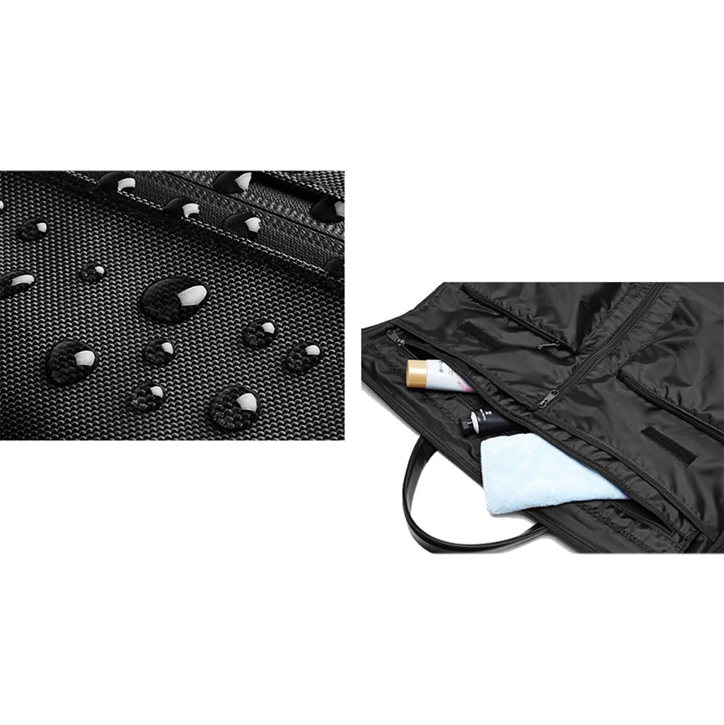 Premium Suit and Shoe Travel Bag with Wet Pocket 50L - Black