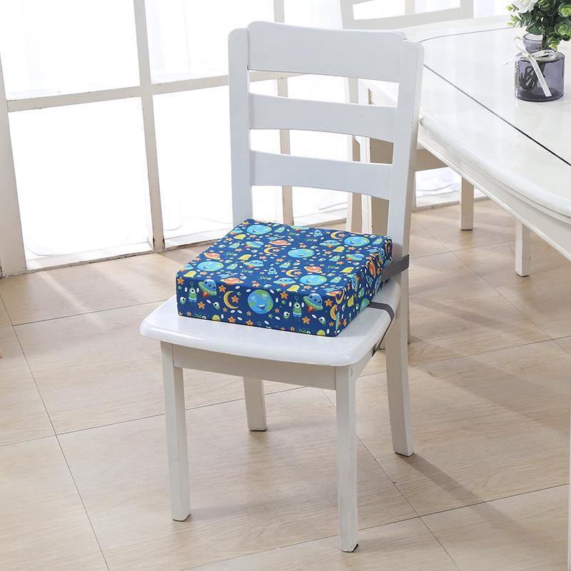 Nordic Style Adjustable High Chair Booster Cushion for Children - Waterproof and Heightening for Primary School Students