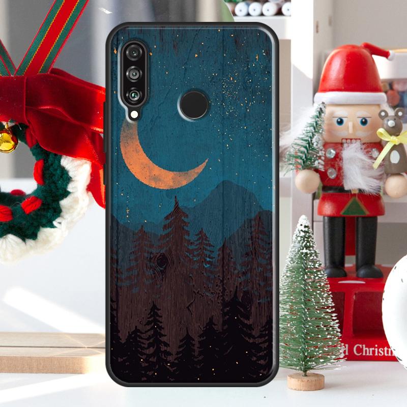 Sterrenmeer Berg Voor Huawei Nova Y73 Y60 Y70 Y90 Y72 Y61 Y91 7i 8i 11i 12i 12s 9 10 SE P20 P30 P40 Lite Hoesje