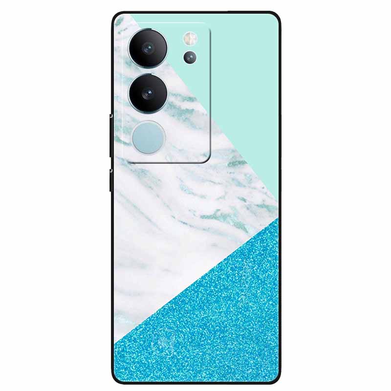 Phone Cases For Vivo V29 5G Cover 2023 Silicone Soft Lovely Marble Printing Coque for Vivo V29 V 29 V2250 Back Coque 6.78'' Etui