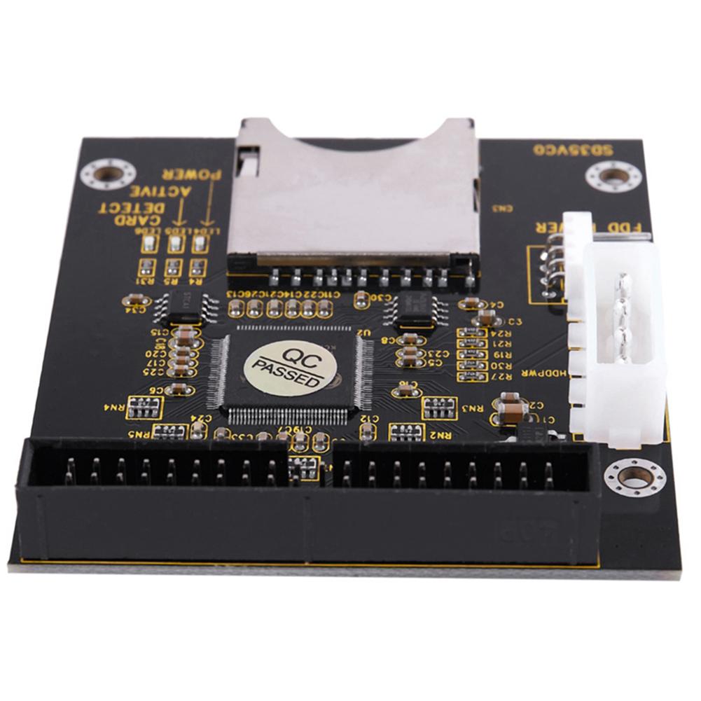 SD To 2.5 Inch IDE 44Pins SSD Memory Card 44Pins SD To 3.5 Inch IDE Expansion Card 5V Memory Expansion Card for Laptop Tablet