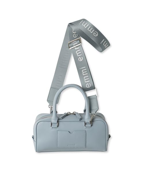 

Eco Mini Boston Bag 13WGB251312 LBLU [Emi] Leather-Like Women s