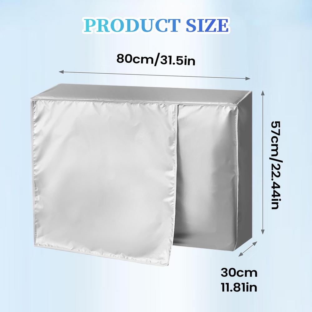 Air Conditioner Sunscreen Cover Waterproof AC Protection sleeve Air Conditioning Protector Dustproof Protective Case for Home