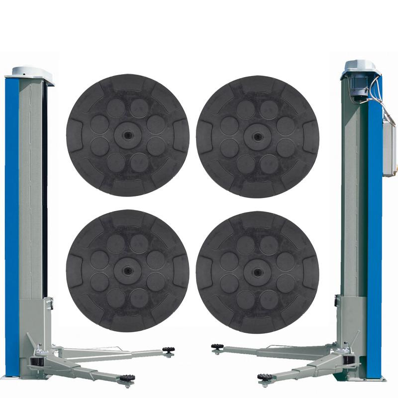 Universal Car Rubber Jack Pad Frame Protector Hydraulic Ramp Trolley Jack Adapter for Pinch Weld Side Lifting Disk Jacking Tool