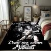 Rock Legend Johnny Halliday carpet Suitable for all seasons Home Decor Doormat Office chair cushion Protective pad