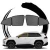 ruiya 2026 New Toyota RAV4 60 Series 60 Sunshade Mesh Curtain Full Cover Freely Switchable RAV4 60 Mesh Shade Car Window Sunshade Side Window Sunshade
