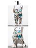 2023 Spring Men's Chinese-Style Cotton Linen Harem Pants - Printed Hip Hop Trousers