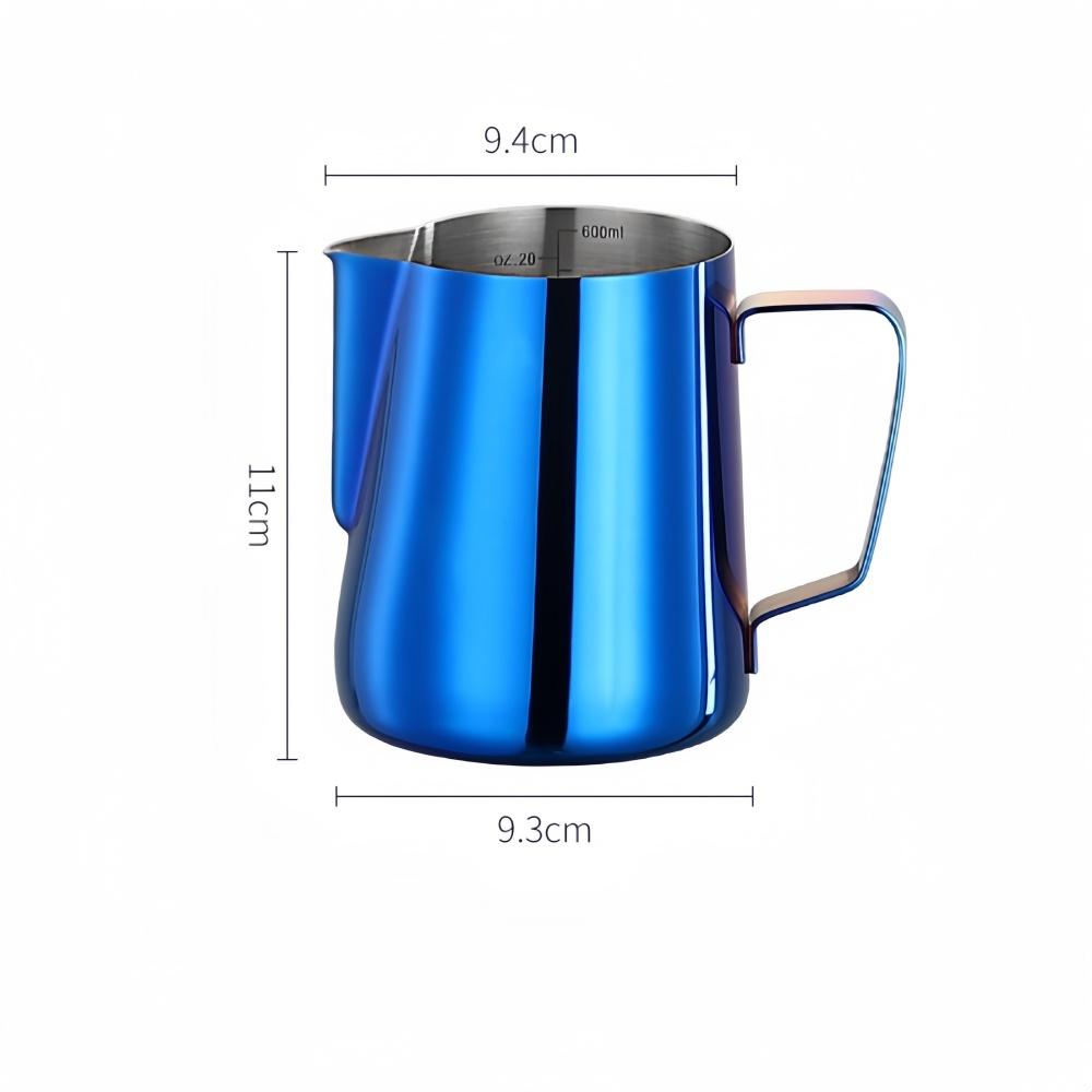Upgraded Coffee Milk Frothing Pitcher Jug 304 Stainless Steel Precise Scale Steam Coffee Professional Advanced Coffee Utensils