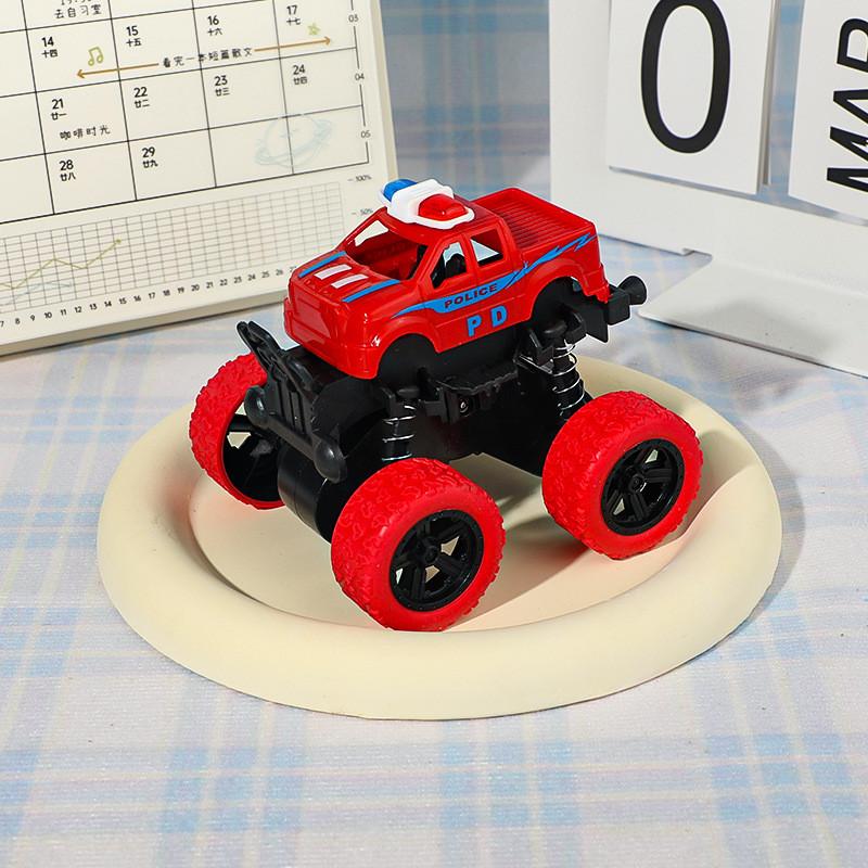 Off Road Police Car Toy With Inertia Drive For Boys Kids Outdoor Play