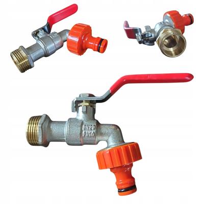 3/4" Ball Valve with Gland and Quick Connector