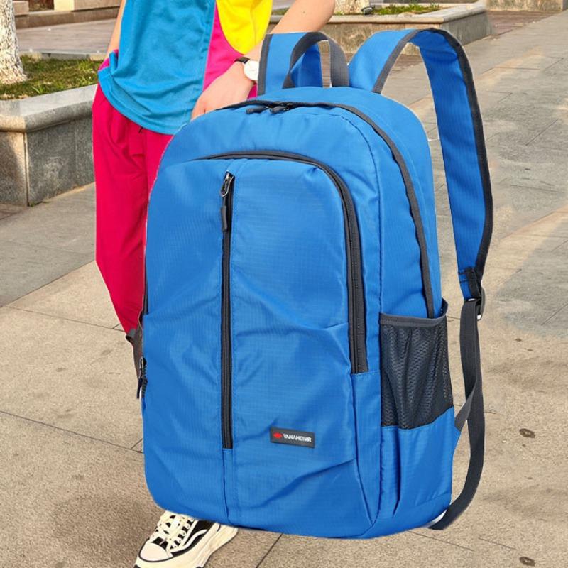 

Рюкзак для путешествий и альпинизма большой вместимости, складная сумка на двойном плече для деловых поездок и путешествий, ультралегкий рюкзак для ноутбука one size