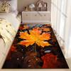 Autumn Leaf In Water Carpet Yoga Living Room Room Decor Children's Crawling Mat Doormat Area Rug Games Mat