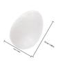 60Pcs Easter DIY Foam Eggs White Smooth Foam Crafts for Painting Decorating Creative Art Projects Holiday Craft Supplies