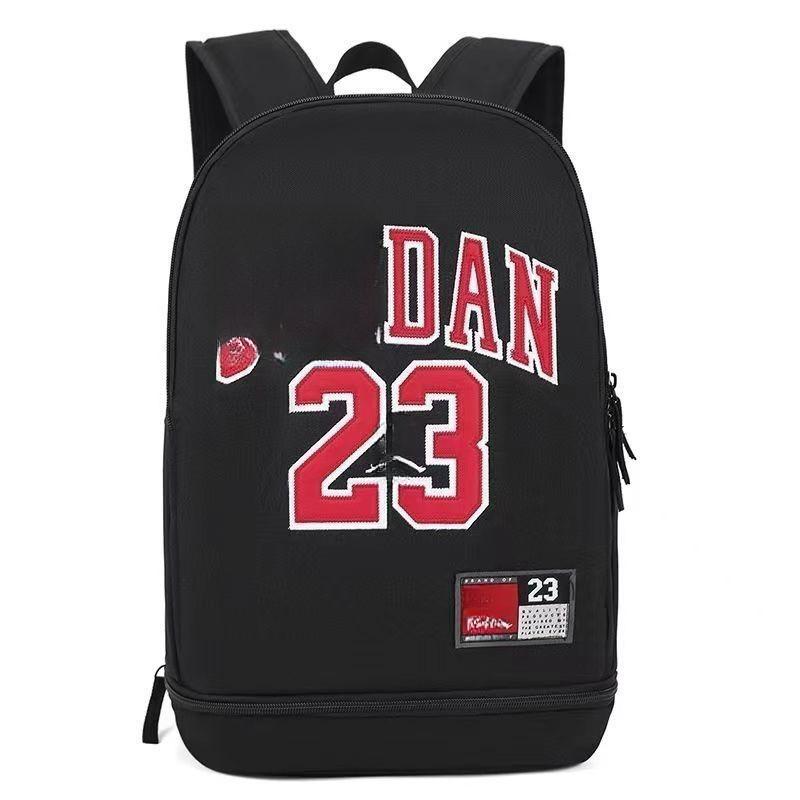 Basketball Sports Backpack Oxford Fabric With Breathable Design For Students And Travelers