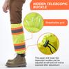 Waterproof Breathable Mesh Reflective Leg Gaiters High Visibility Tape Outdoor Safety Night Running Construction Work