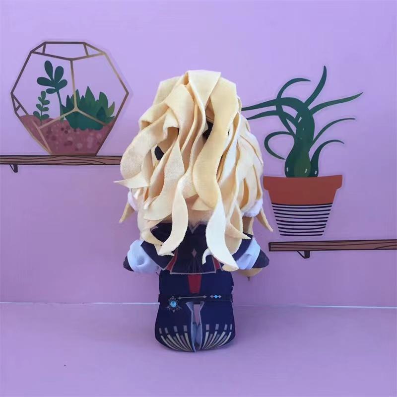 Anime Jean Cosplay Plush Doll Toy Genshin Impact Cute Soft Stuffed Pillow Gift 20cm