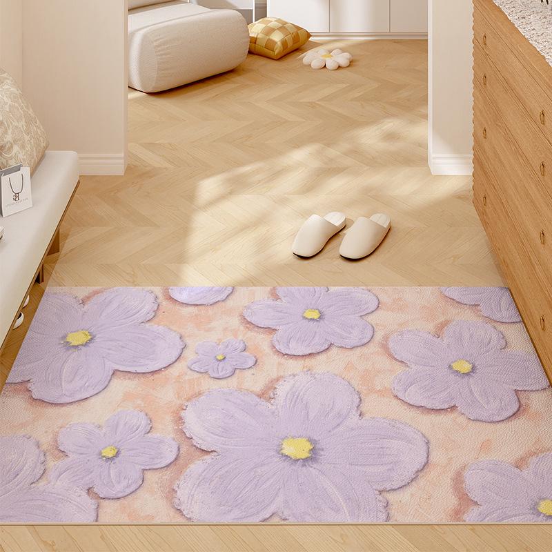 Dirt-resistant PVC Door Mats - Easy To Clean with One Wipe; Can Be Trimmed To Fit Entrances.