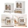 Spice Rack Organizer Food Pantry Cabinet for Bathroom Countertop Living Room