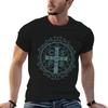The Medal of Saint Benedict T-Shirt Anti-Fade Casual Tee Shirt