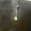 Fashion Phone Charm Avocado Bag Pendant Elegant Fruit Keychain Backpack Keyring Accessory for Personalized Decoration
