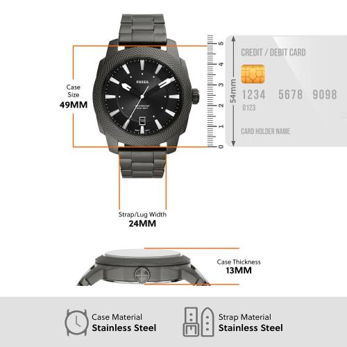 Fossil MACHINE FS5970 Men's Smoke Watch