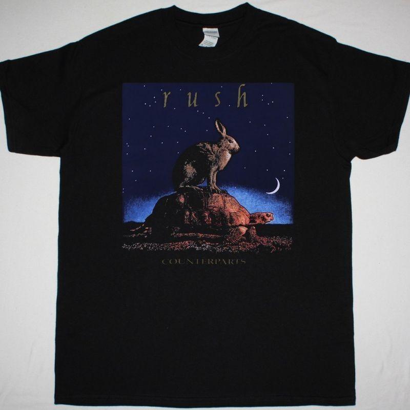 

Vintage Rush Band Counterparts 2 Sides Y2K Gift Size S-4XL Fast Unisex T-Shirt S