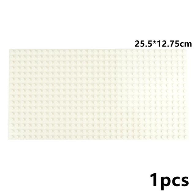 32*32 16x16 Dots Brick Baseplate City Street Road Base Plate Wall Construction 32x16 Building Block Compatible Kid Toys Leduo