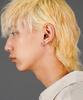 LION HEART Earrings Plain Earrings Surgical Stainless Steel Direct Sales Simple Fake Earrings Single Ear LH-1 Men's