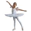 Süßes Ballett-Repertoirekostüm: Süßer, bauschiger Gaze-Rock für Kinderauftritte